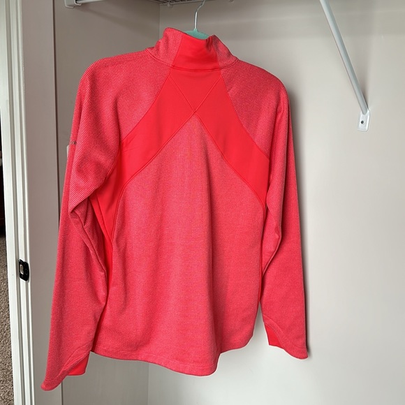 NWT Columbia Pullover Colorblock Pink 1/2 Zip Light Weight Size L - Picture 4 of 7